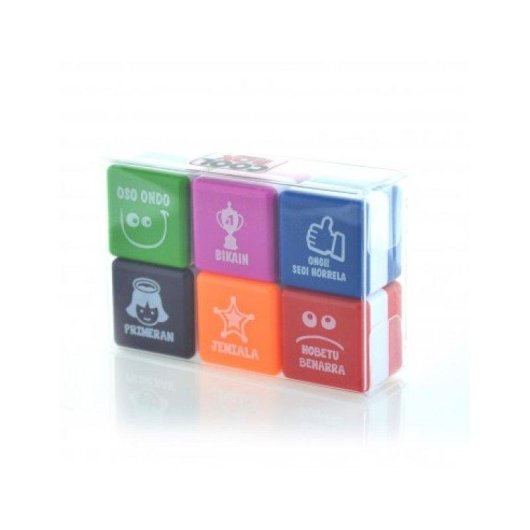 Box di Timbri di Motivazione Office Box per Insegnanti - Set di 6
