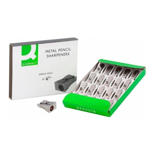 Affilamatite in Metallo Q-Connect a Uso Singolo a Forma di Cuneo