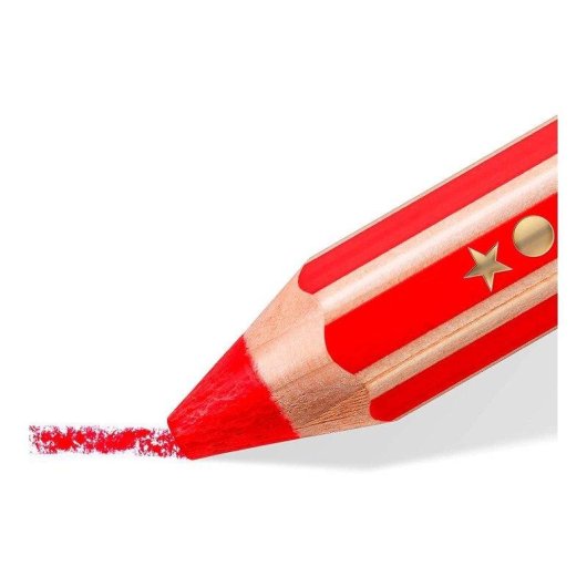 Caja de lápices de colores Staedtler Noris Junior extra gruesos 18 unidades