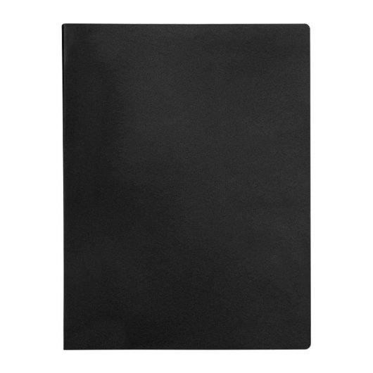 Carpeta Liderpapel CJ08 A4 20 fundas transparentes negro