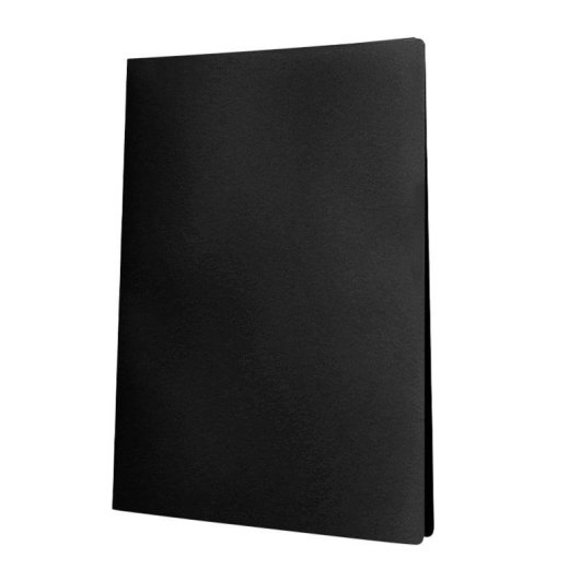 Carpeta Liderpapel CJ08 A4 20 fundas transparentes negro