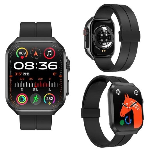Dam Electronics OP88 Bluetooth 1,95" AMOLED Curvo IP67 Cardio ECG Monitor
