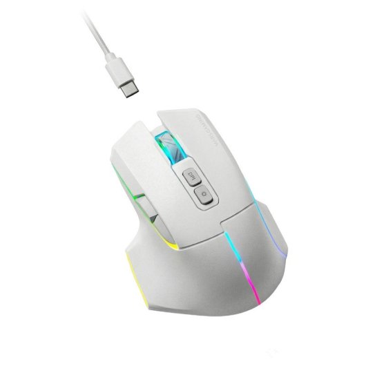 Mars Gaming Mmw-vector Ratón Inalámbrico Tri-mode 12000 Dpi 70h Blanco