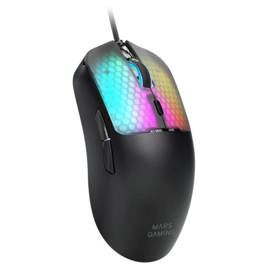 Mars Gaming Mm-viper Ratón Gaming 12800 Dpi 56g Rgb Chroma Negro