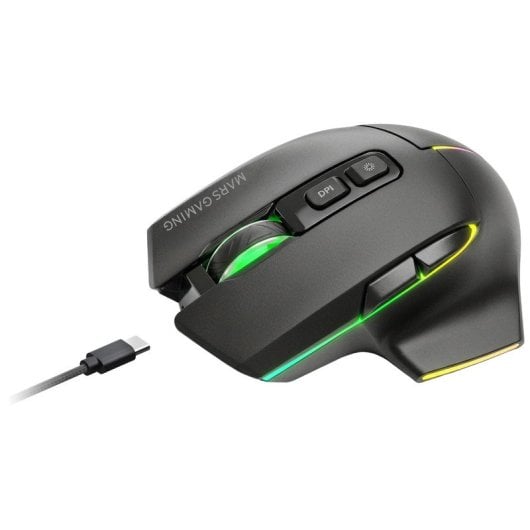 Mars Gaming Mmw-vector Ratón Inalámbrico Tri-mode 12000 Dpi 70h Negro