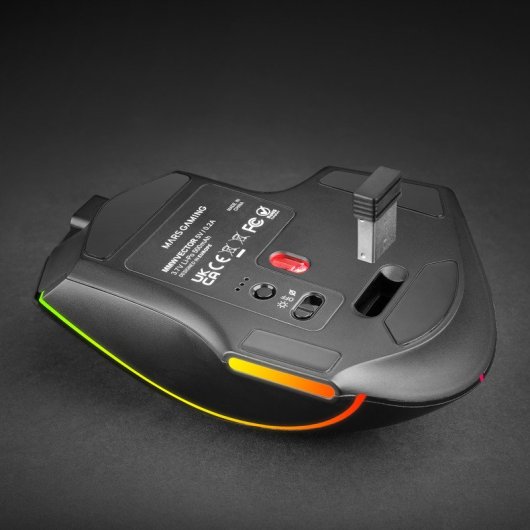 Mars Gaming Mmw-vector Ratón Inalámbrico Tri-mode 12000 Dpi 70h Negro