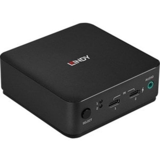 Interruptor KVM Lindy 42320 2 Puertos 4K Ultra HD DisplayPort