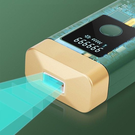 Depiladora Luz Pulsada IPL Dam Electronics 023 IPL 9900000 Facial y Corporal Pantalla LCD