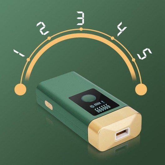 Depiladora Luz Pulsada IPL Dam Electronics 023 IPL 9900000 Facial y Corporal Pantalla LCD