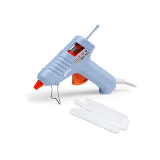 Pistola Termofusible Plico Mini con Sistema Anti-goteo y 3 Barras