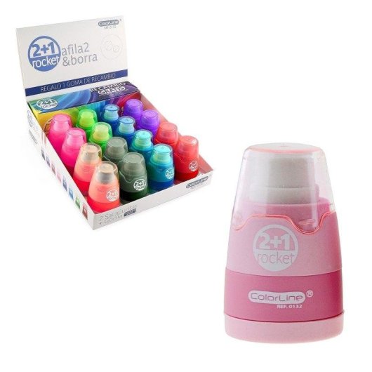 Kit Gomma e Temperino Sdi Rocket con Gomma di Ricambio