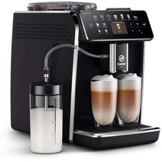 Cafetière expresso superautomatique Saeco 1,8 L 15 Bars 2 buses Gris