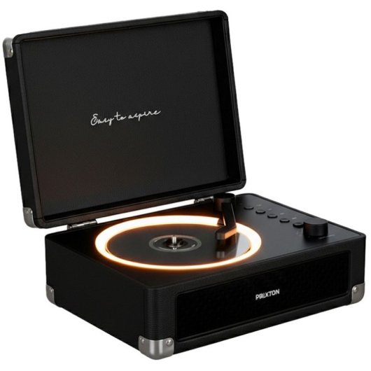 Lecteur CD Prixton Boogie 6W RMS Bluetooth Radio FM Portable Noir