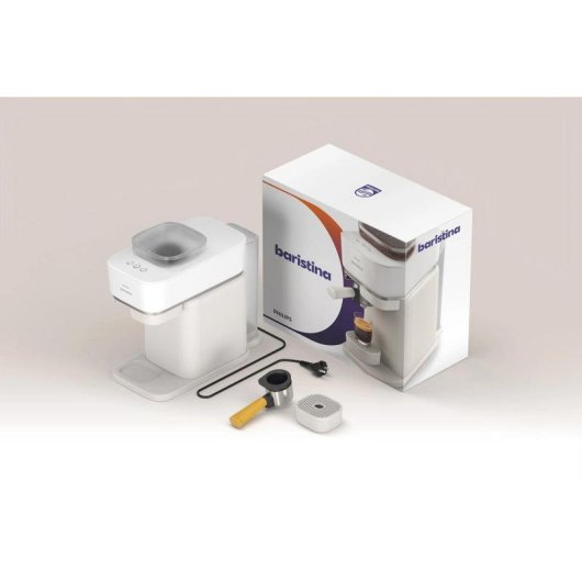 Cafetera Espresso Philips BAR300/03 1,2 L 16 Bares Molinillo Cerámico Blanco