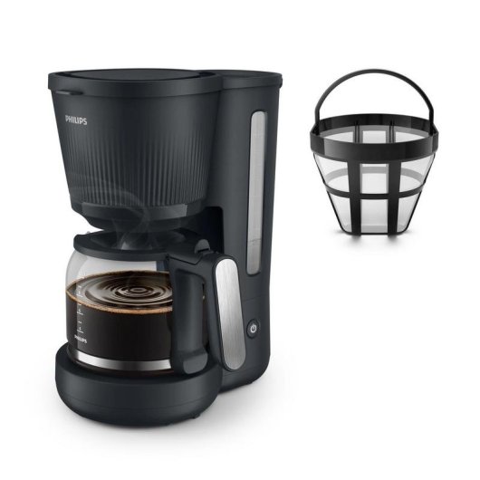 Cafetière à filtre Philips HD7411/90 1,32 L 10 Tasses 1080 W Noire