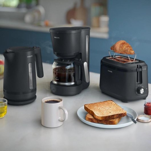 Cafetière à filtre Philips HD7411/90 1,32 L 10 Tasses 1080 W Noire