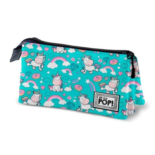 Estuche Portatodo Triple Karactermania Cutie 23x11x4 cm