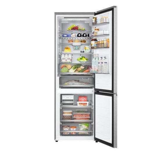 Frigorífico Combi LG GBBW726AMB Total No Frost 203cm 465L A Plata WiFi