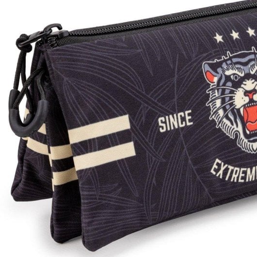 Astuccio Scolastico Triplo Portatodo Prodg Tiger Nero