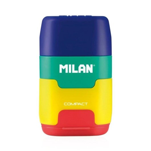 Afilaborra Milan Compact Serie Mix Multicolor con 2 Gomas de Recambio