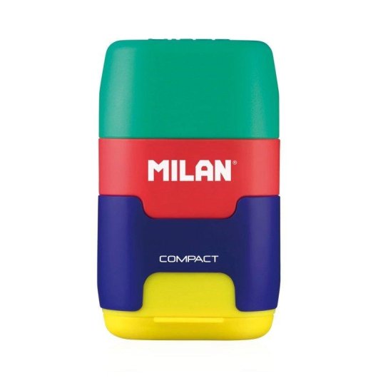 Afilaborra Milan Compact Serie Mix Multicolor con 2 Gomas de Recambio