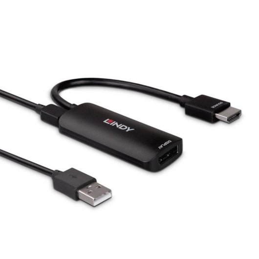 Adattatore Video Lindy HDMI a DisplayPort 8K 60Hz