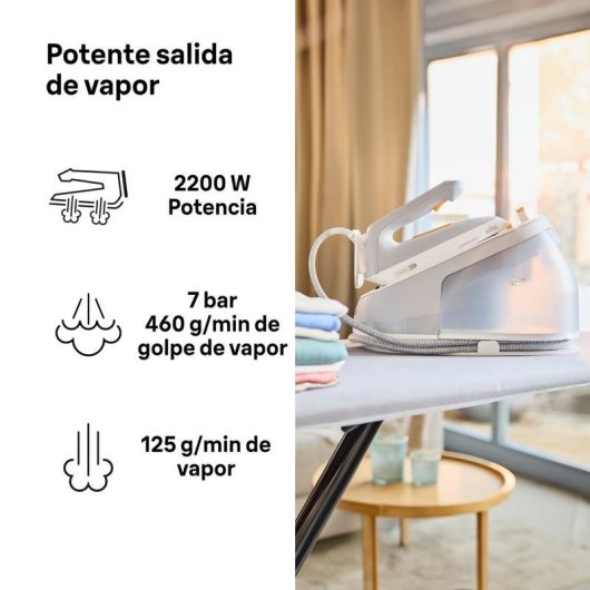 Estação de engomar Braun CareStyle 3 IS 3231 2200 W 460 g/min EloxalPlus