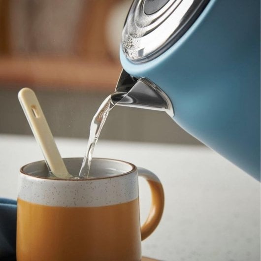 Wasserkocher Russell Hobbs Hanley Retro Blue 1,7 L 2400 W Schwarz/Blau