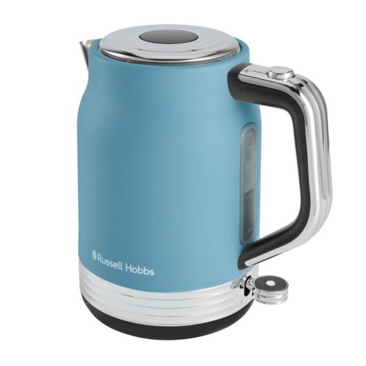 Wasserkocher Russell Hobbs Hanley Retro Blue 1,7 L 2400 W Schwarz/Blau
