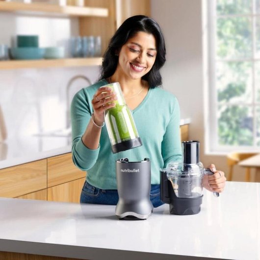 Batidora de vaso NutriBullet NB1224DG 1200W 0,9L Cinzento Escuro