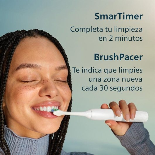 Cepillo de Dientes Sónico Philips Sonicare 2100 HX4021/01 1 Modo 1 Cabezal Temporizador