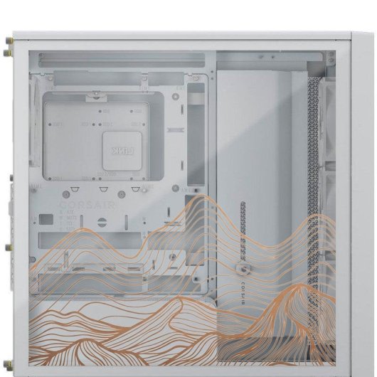Torre PC Corsair FRAME 4000D Wood RS blanco roble modular Dune Edition By PcCom