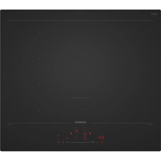 Placa Inducción Siemens EX61AHYC1E iQ700 4 Zonas 59.2 cm Negro