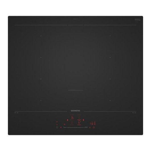 Placa Inducción Siemens EX61AHYC1E iQ700 4 Zonas 59.2 cm Negro