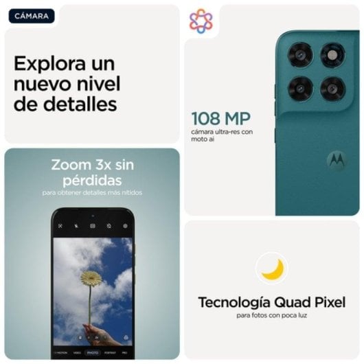 Motorola Moto G77 5G 8GB 512GB 6.8" Verde