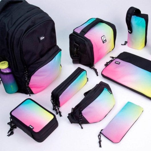 Borsa Portatile Mini Multiuso Milan Sunset Nero