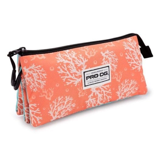 Astuccio Scolastico Prodg Surfcamp Triplo Portatodo Coral