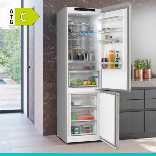 Frigorífico Combi Siemens iQ300 Total No Frost 203cm 363L C Acero inoxidable