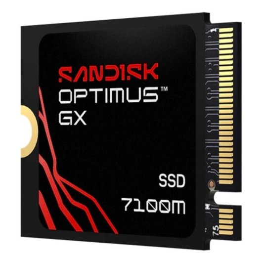 Disco Duro WD Optimus GX 7100M 1TB M.2 PCIe 4.0 NVMe 7250MB/s Gaming