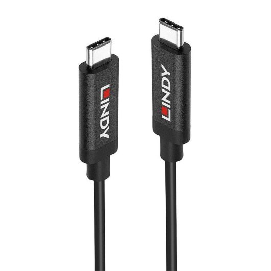 Cable USB C Lindy 43308 5 m USB 3.2 Gen 2 10 Gbit/s Negro