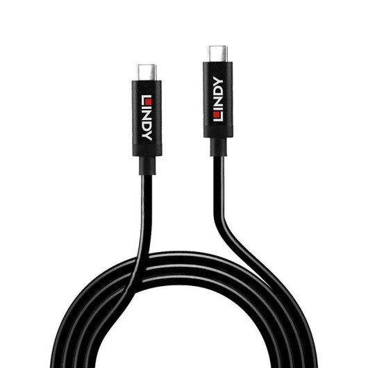 Cable USB C Lindy 43308 5 m USB 3.2 Gen 2 10 Gbit/s Negro