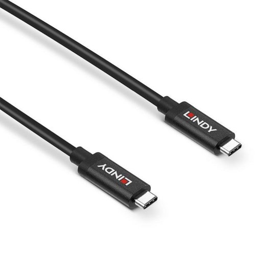 Cable USB C Lindy 43308 5 m USB 3.2 Gen 2 10 Gbit/s Negro