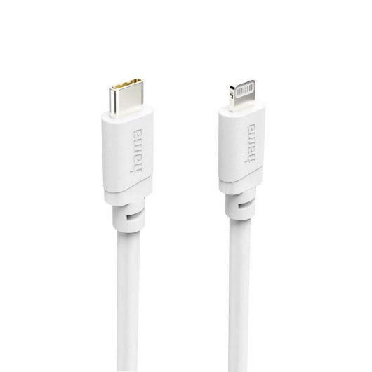 Cabo Hama Lightning para USB-C 2 m Branco