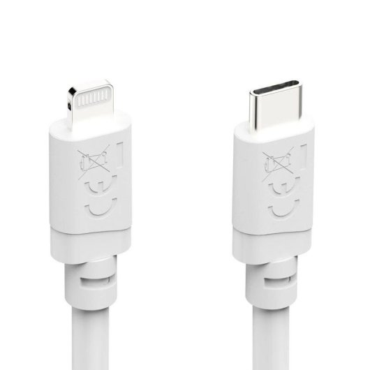 Cabo Hama Lightning para USB-C 2 m Branco