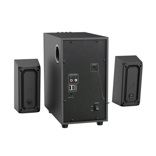 Altavoces Redragon ANVIL PRO 2.1 Bluetooth 25W con graves y RGB dinámico