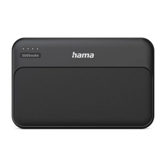 Externer Akku Hama Pocket 5 5000 mAh Lithium-Polymer Anthrazit