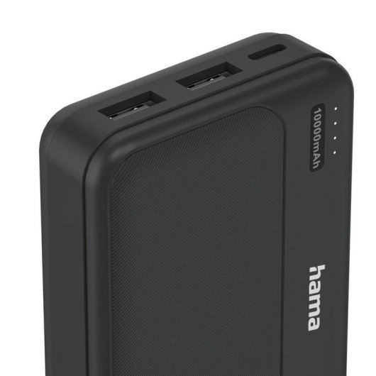 Externer Akku Hama Pocket 10 10000 mAh Schwarz