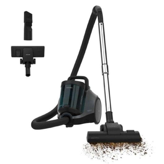 Aspirador de Trineo sin Bolsa Cecotec Conga Rockstar Cyclonic Pro 900W 2,5L 19kPa Regulador Potencia