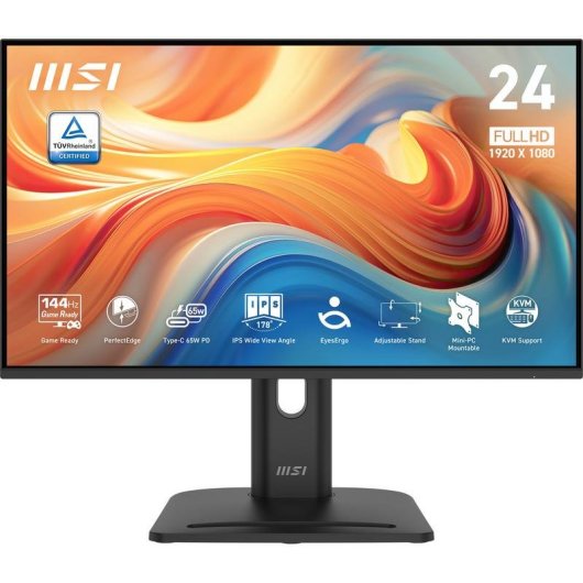 Monitor PC MSI Pro MP245PHG 23,8" FullHD 144Hz IPS Regolabile in Altezza