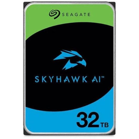 Disco Duro Seagate SkyHawk AI ST32000VE000 32TB HDD 7200 RPM SATA 6Gb/s